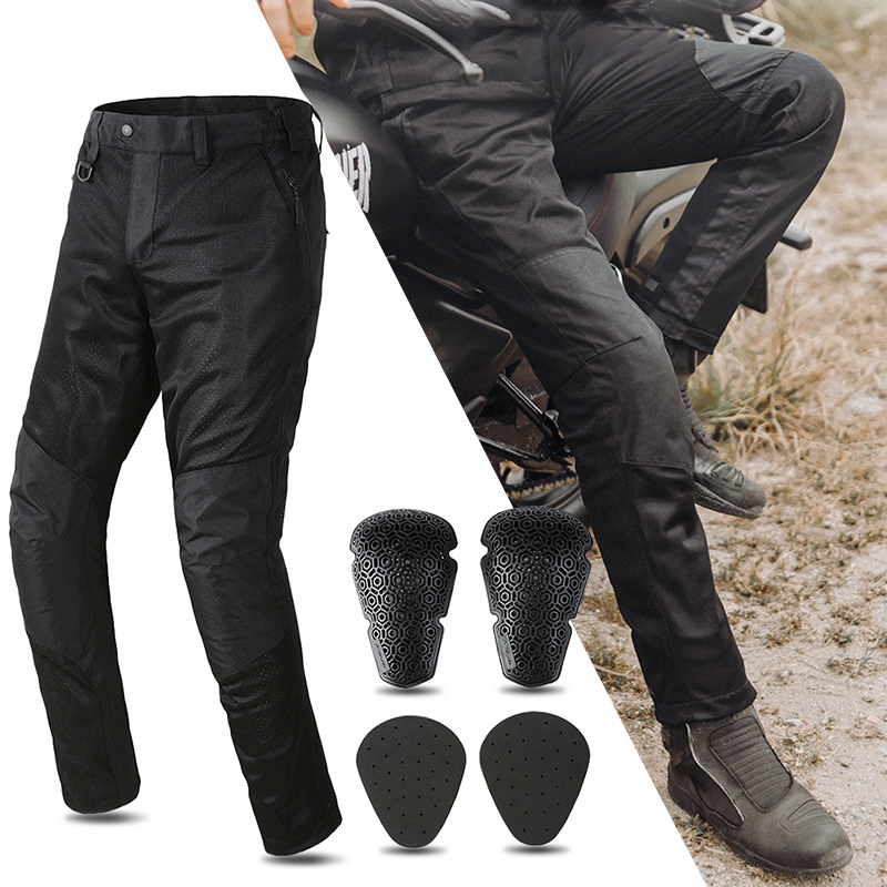 Motorcycle Gear For Summer - Pantalon de moto en maille d'été