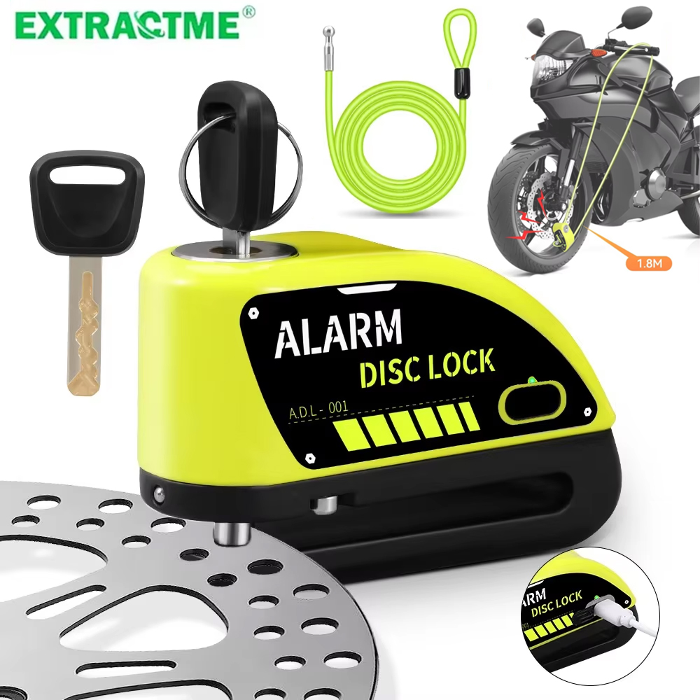 Disc Lock Brake - Antivol de moto Extractme avec alarme