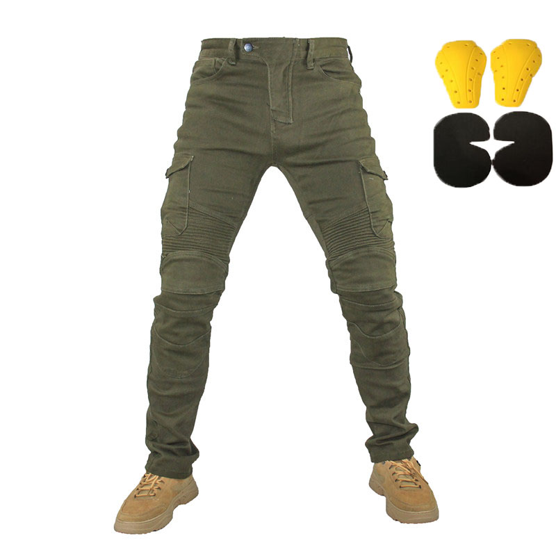 Motorcycle Gear For Summer - Jean moto pantalons Motocicleta Hombre jean