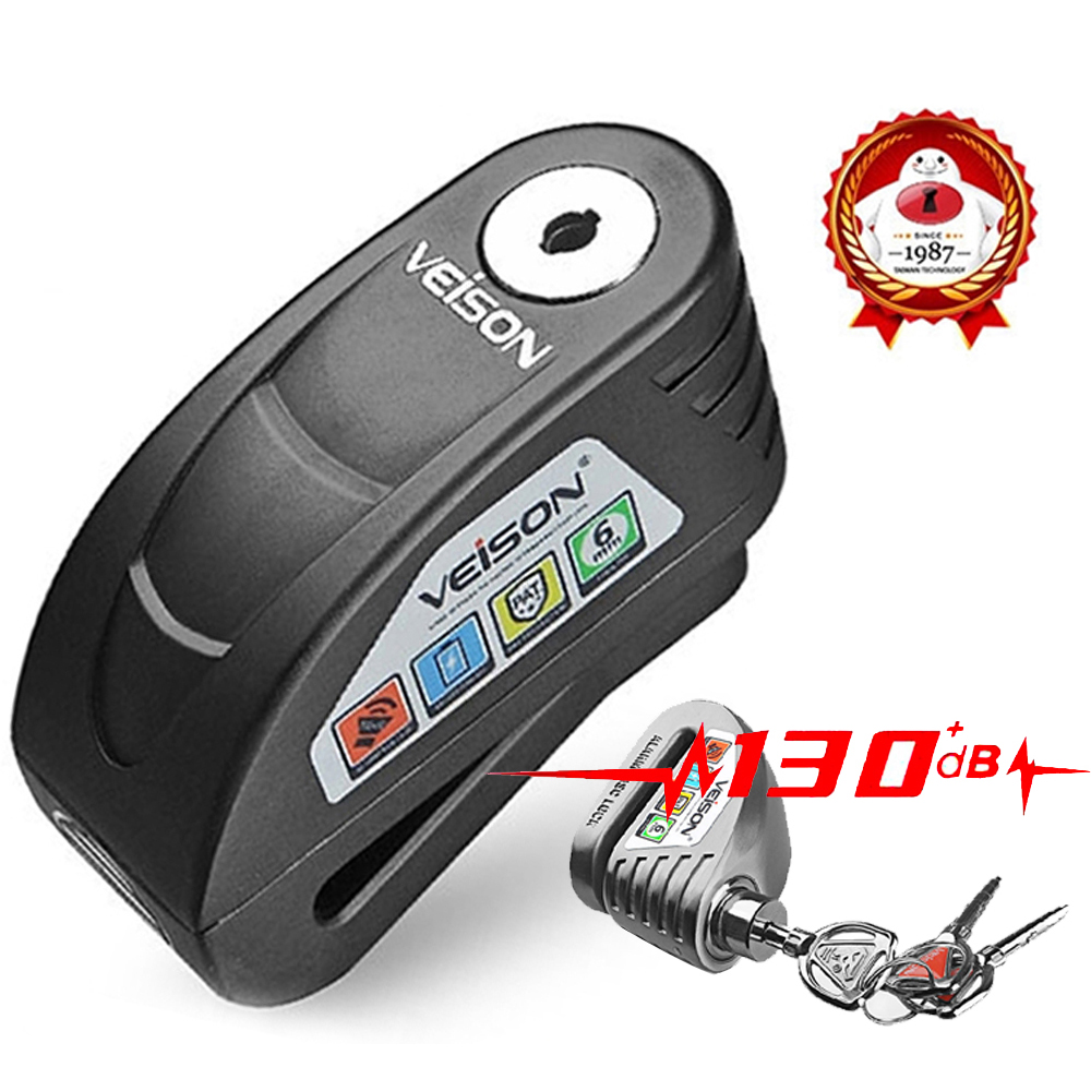 Disc Lock Brake - Serrure d'alarme de Moto, verrouillage de