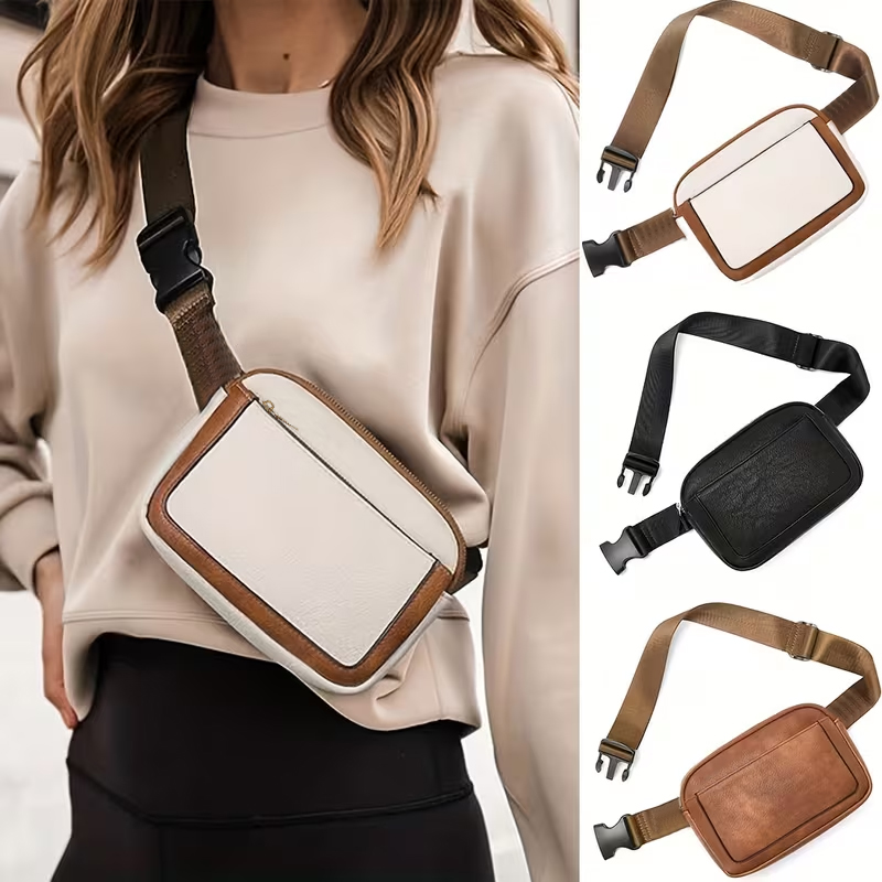 Motorcycle Gear Wardrobe - Sac banane moto respirant avec bord