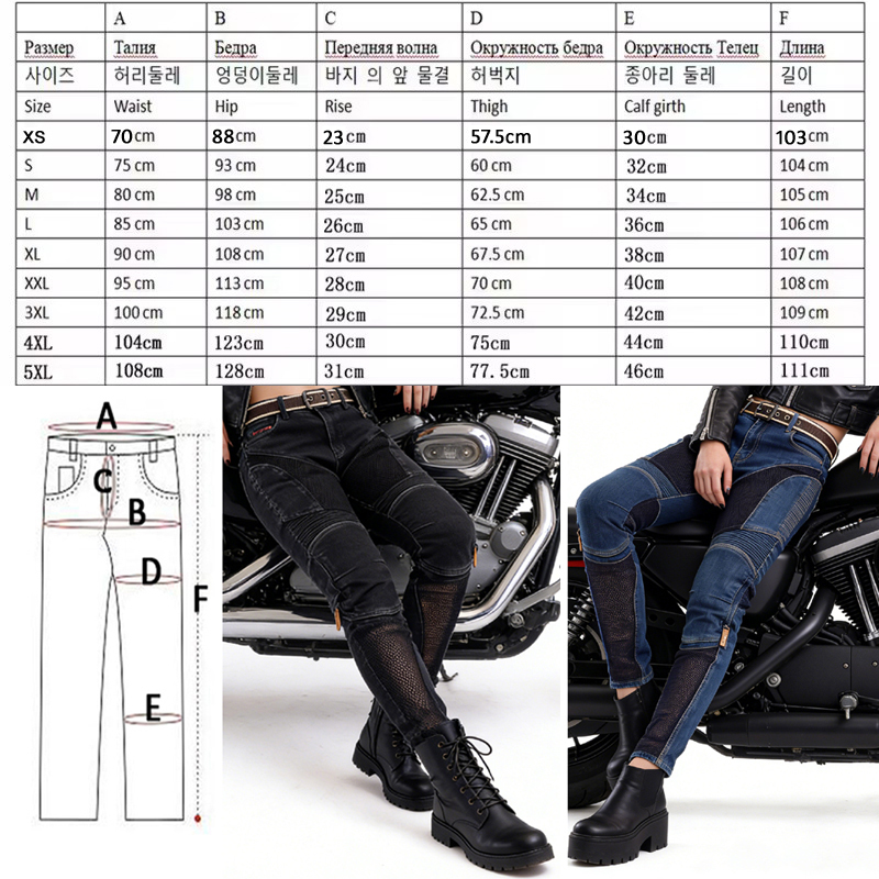 Pantalon de moto d'été pour fe - Motorcycle Gear For Summer avis et prix