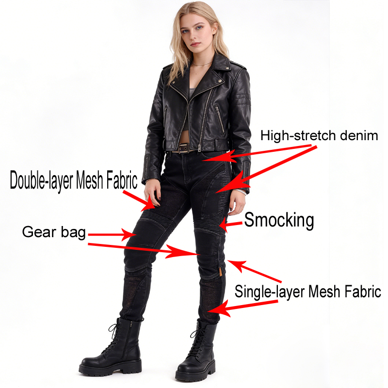 Pantalon de moto d'été pour fe - Motorcycle Gear For Summer avis et prix