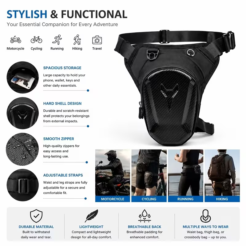 Sacoche de cuisse imperméable  - Motorcycle Gear Wardrobe avis et prix