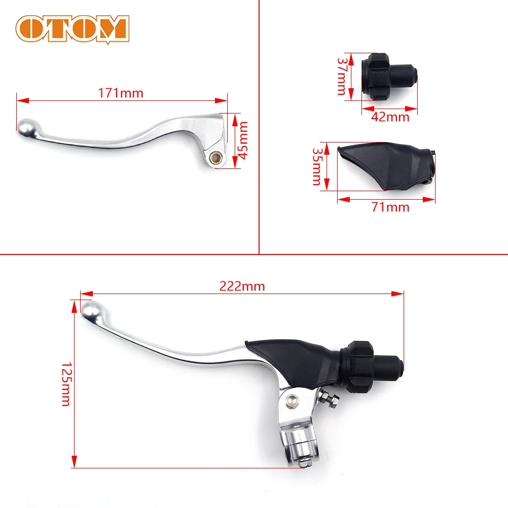 OTOM – ensemble de leviers d'e - Motorcycle Gear Lever Rubber avis et prix