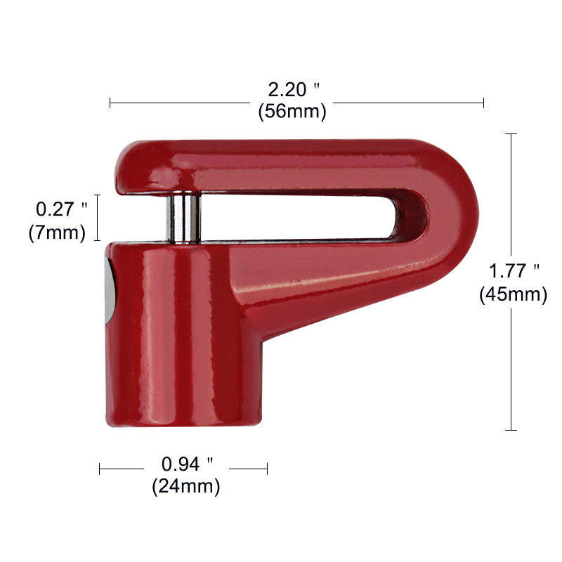 Serrure de sécurité antivol po - Disc Lock Brake avis et prix
